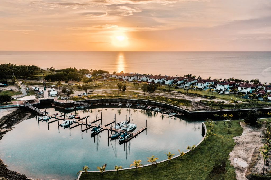 Buenaventura Marina en la región de Coclé, Panamá